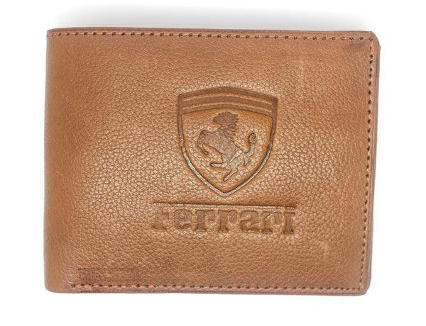 Blue Genuine Leather Wallet