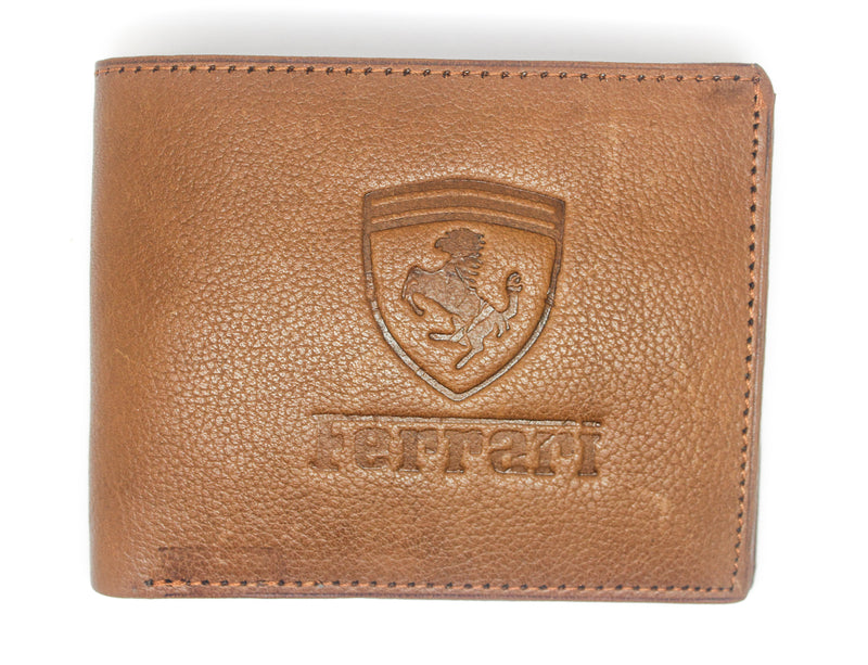 Blue Genuine Leather Wallet