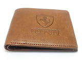 Blue Genuine Leather Wallet