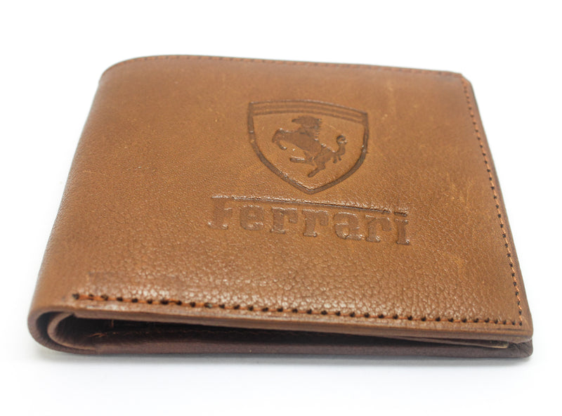 Blue Genuine Leather Wallet