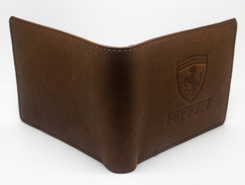 Blue Genuine Leather Wallet