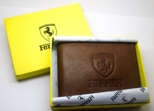 Blue Genuine Leather Wallet