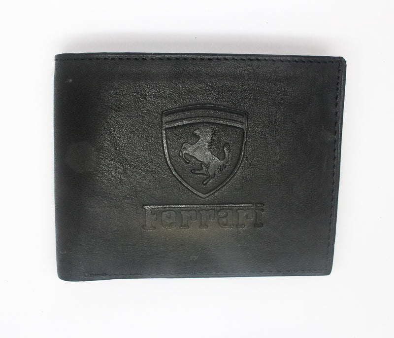 Blue Genuine Leather Wallet