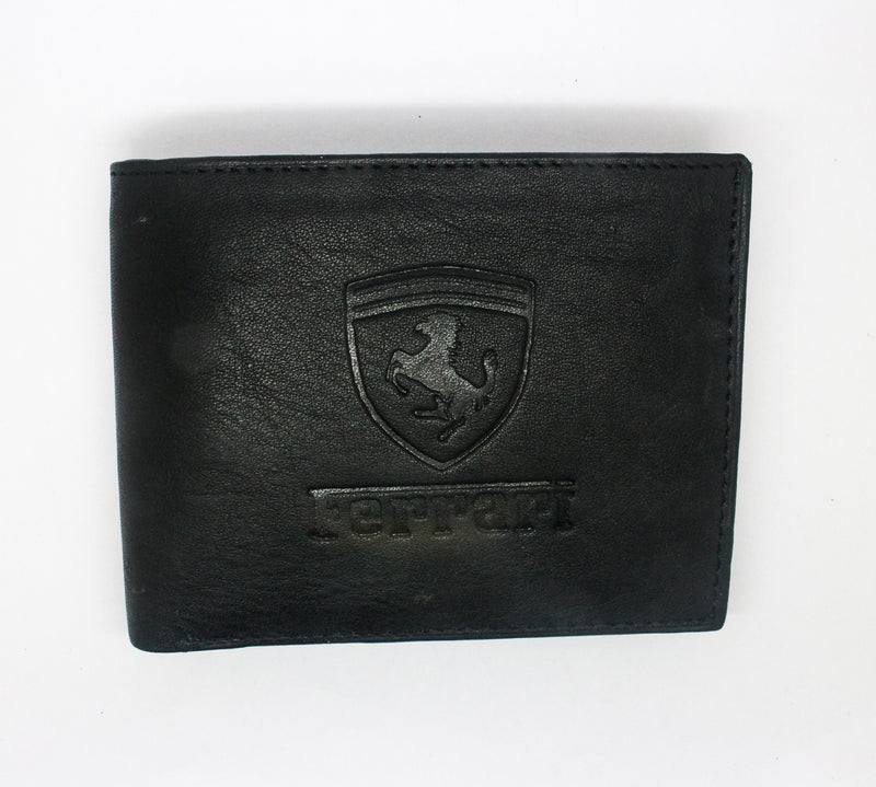 Blue Genuine Leather Wallet