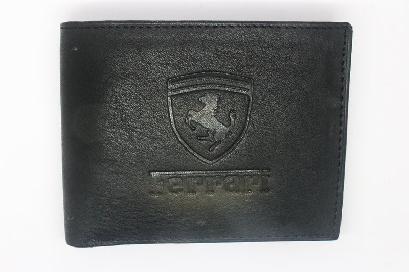 Blue Genuine Leather Wallet