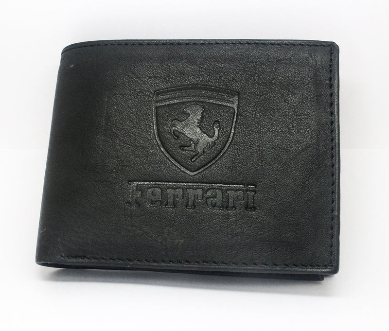 Blue Genuine Leather Wallet