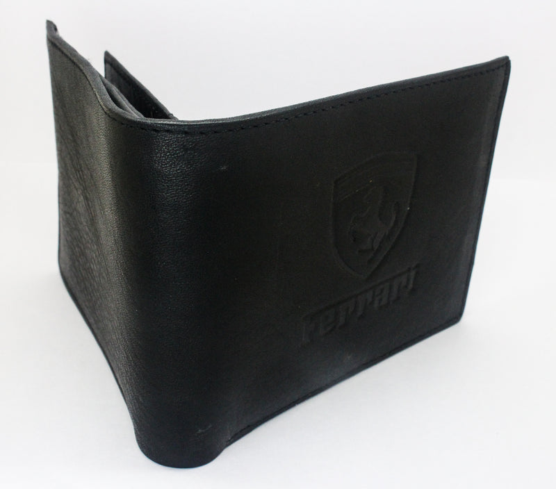 Blue Genuine Leather Wallet