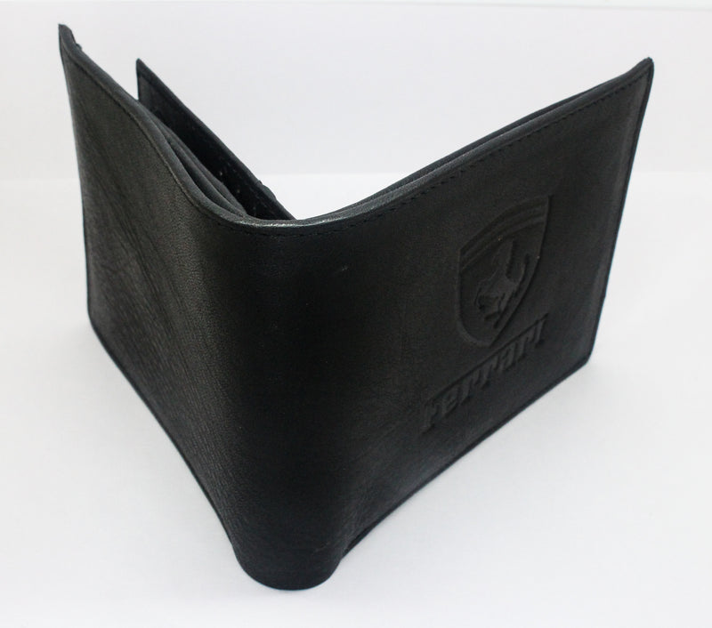 Blue Genuine Leather Wallet