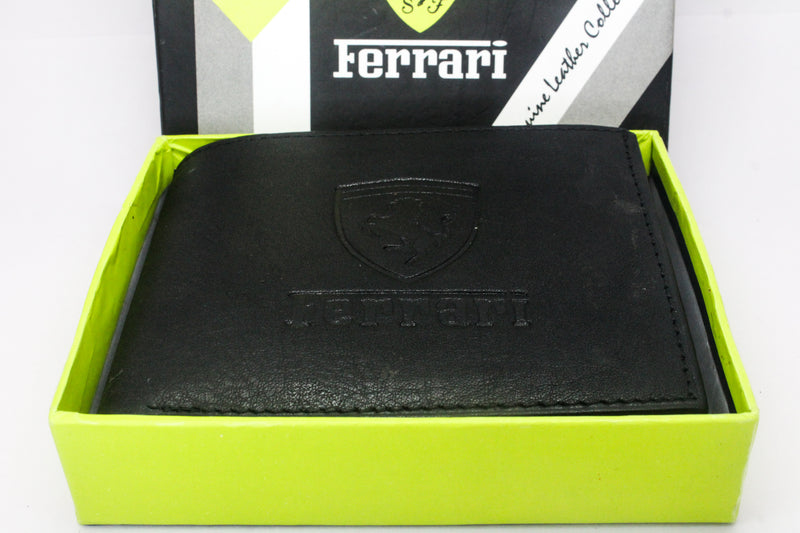 Blue Genuine Leather Wallet