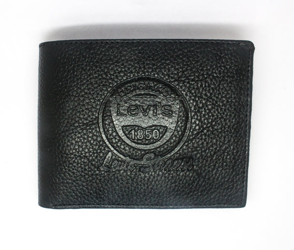Blue Genuine Leather Wallet