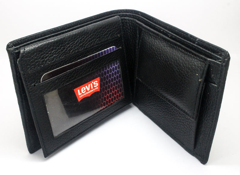 Blue Genuine Leather Wallet - National Watches