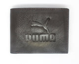 Blue Genuine Leather Wallet