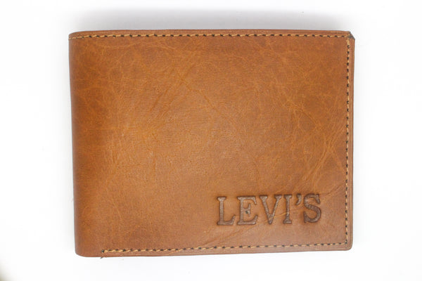 Blue Genuine Leather Wallet
