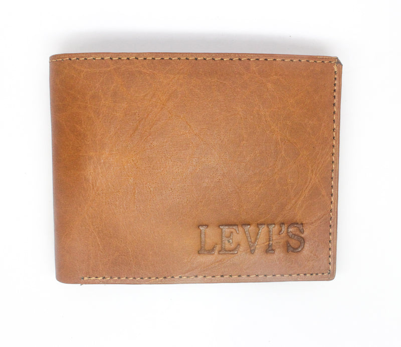 Blue Genuine Leather Wallet