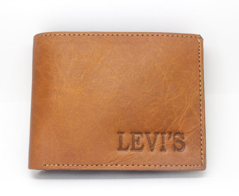 Blue Genuine Leather Wallet