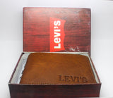 Blue Genuine Leather Wallet