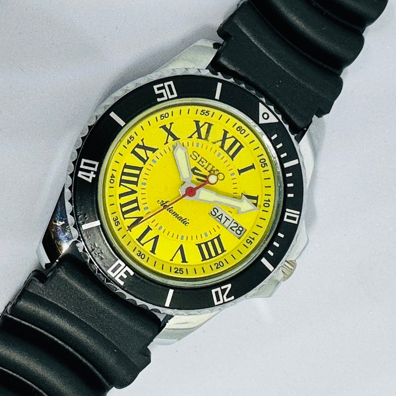 Seiko 5 Sports Automatic Watch – Refurbished Vintage | Japan-Made Men’s Timepiece