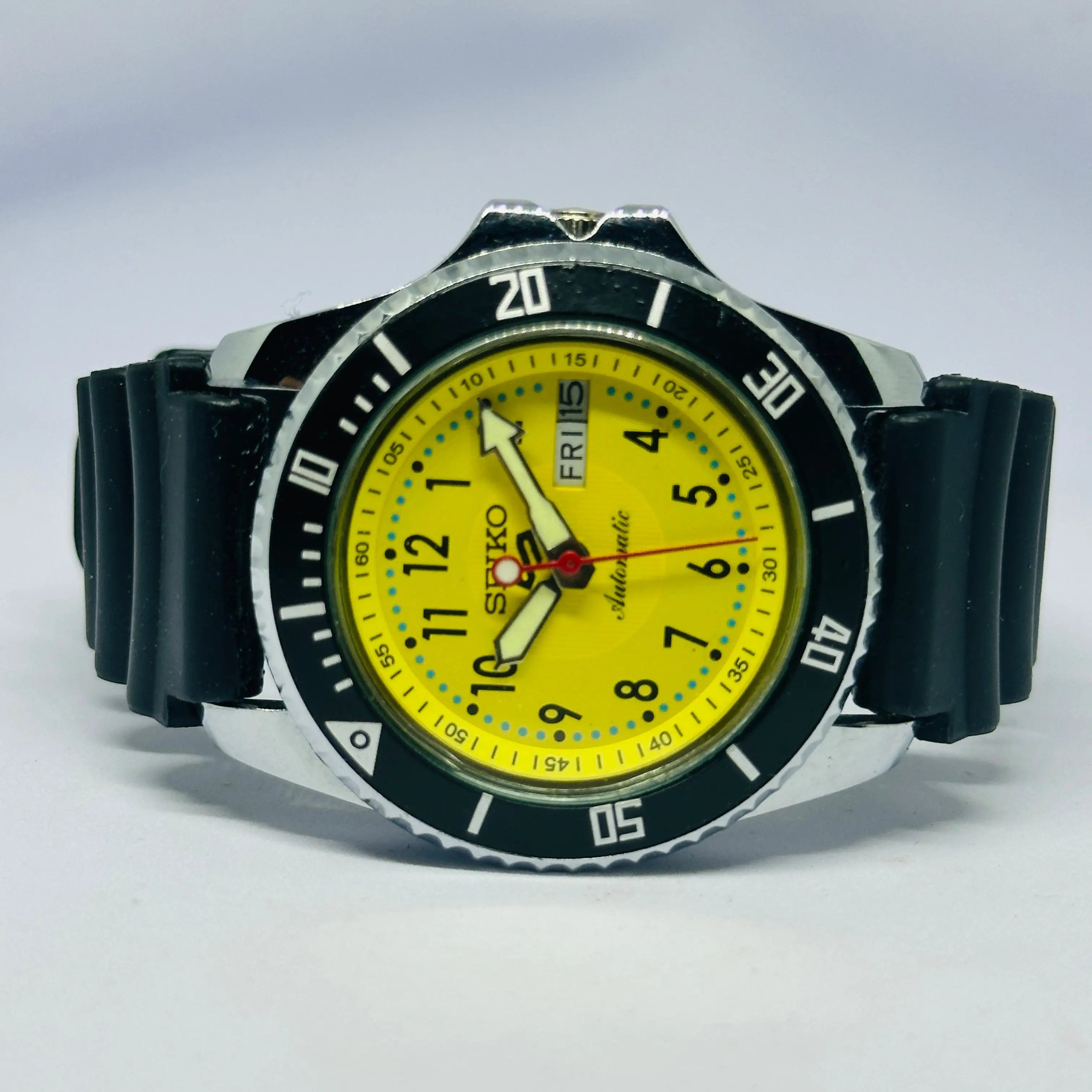 Seiko 5 Sports Automatic Watch – Refurbished Vintage | Japan-Made Men’s Timepiece National Watches