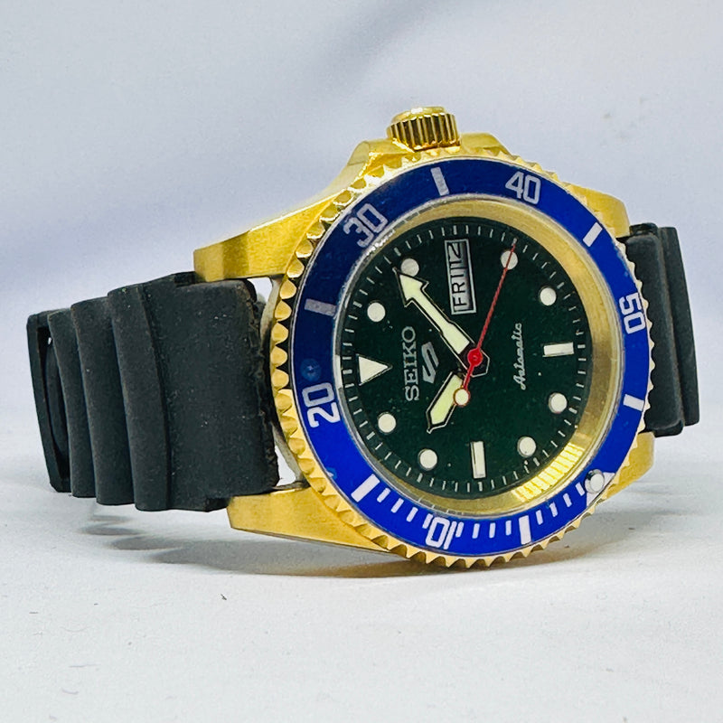 Seiko 5 Sports Automatic Watch – Refurbished Vintage | Japan-Made Men’s Timepiece