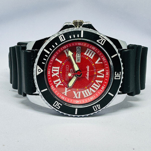 Seiko 5 Sports Automatic Watch – Refurbished Vintage | Japan-Made Men’s Timepiece
