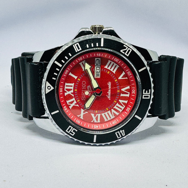 Seiko 5 Sports Automatic Watch – Refurbished Vintage | Japan-Made Men’s Timepiece