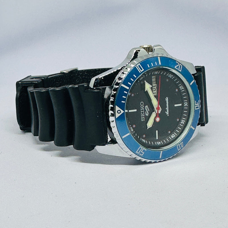 Seiko 5 Sports Automatic Watch – Refurbished Vintage | Japan-Made Men’s Timepiece