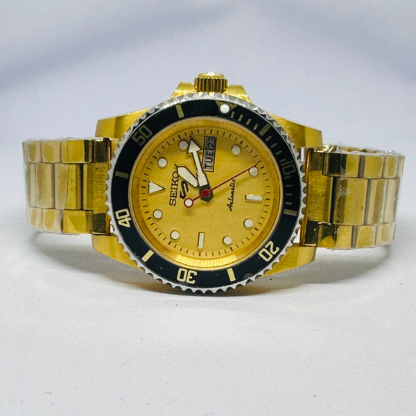 Seiko 5 Sports Automatic Watch – Refurbished Vintage | Japan-Made Men’s Timepiece