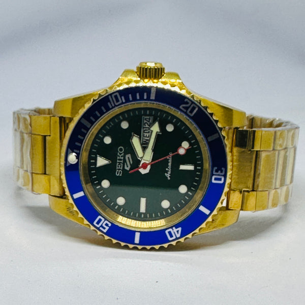 Seiko 5 Sports Automatic Watch – Refurbished Vintage | Japan-Made Men’s Timepiece