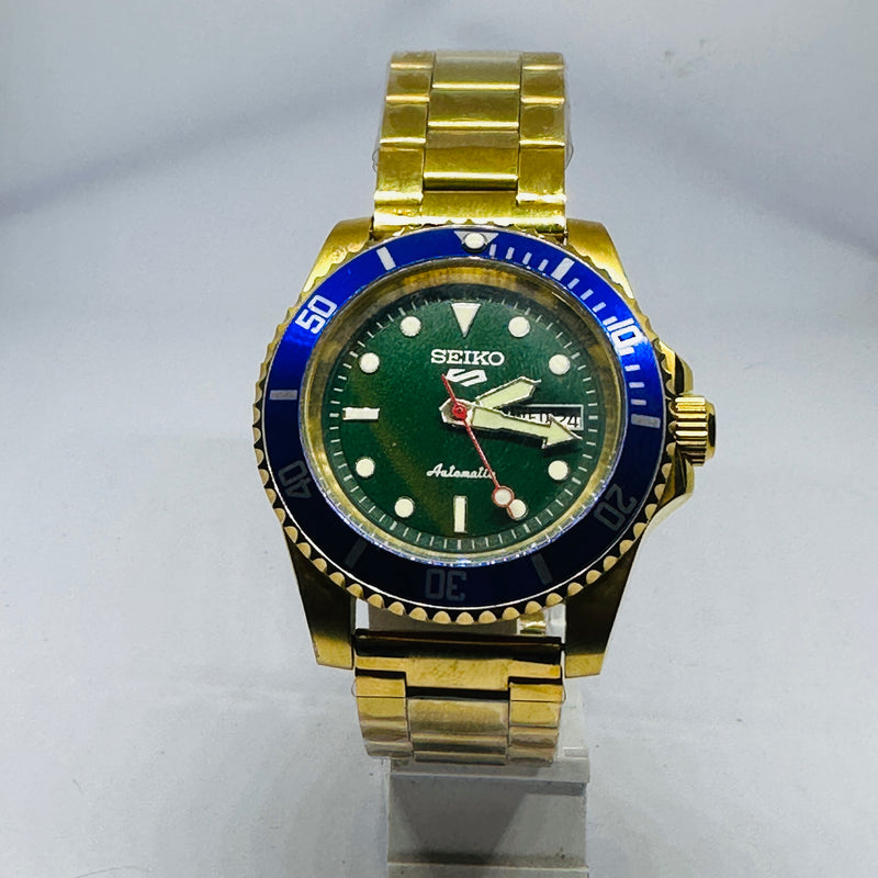 Seiko 5 Sports Automatic Watch – Refurbished Vintage | Japan-Made Men’s Timepiece