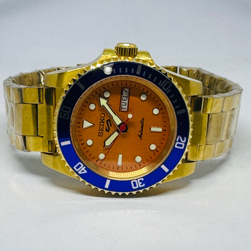 Seiko 5 Sports Automatic Watch – Refurbished Vintage | Japan-Made Men’s Timepiece