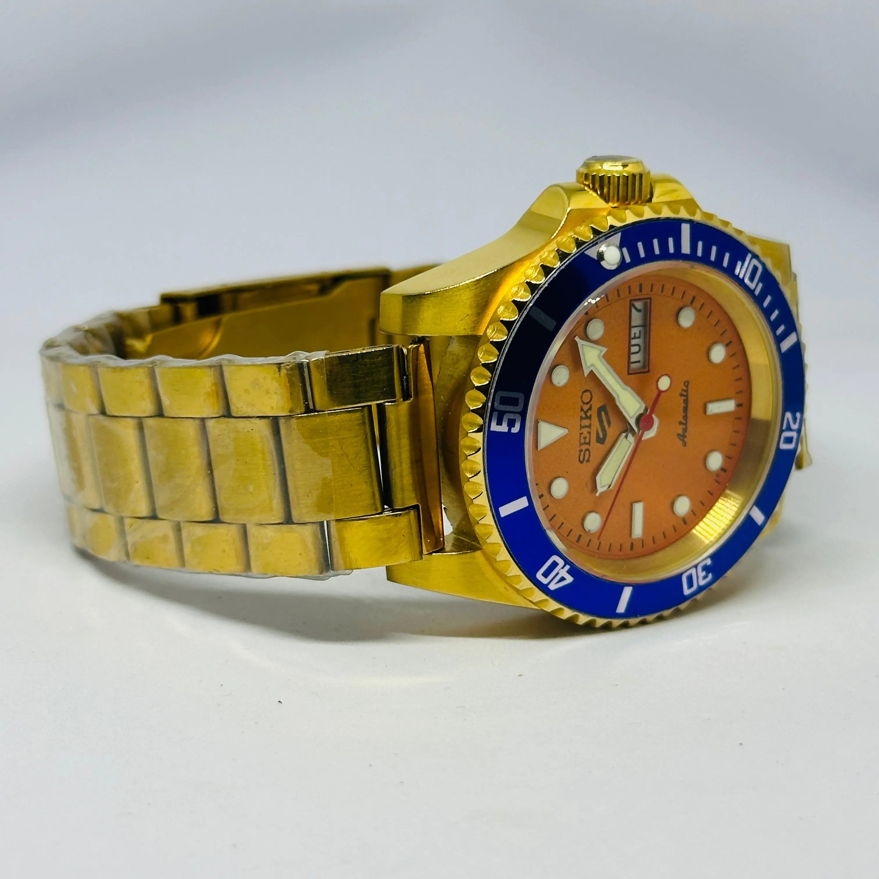 Seiko 5 Sports Automatic Watch – Refurbished Vintage | Japan-Made Men’s Timepiece National Watches