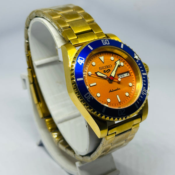 Seiko 5 Sports Automatic Watch – Refurbished Vintage | Japan-Made Men’s Timepiece