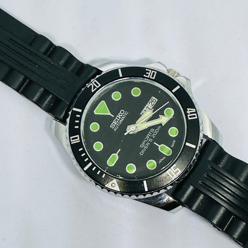 Seiko 5 Sports Automatic Watch – Refurbished Vintage | Japan-Made Men’s Timepiece