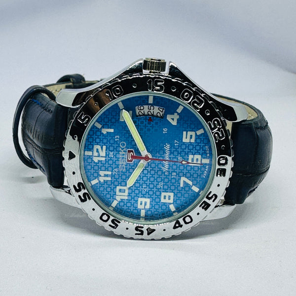 Seiko 5 Sports Automatic Watch – Refurbished Vintage | Japan-Made Men’s Timepiece