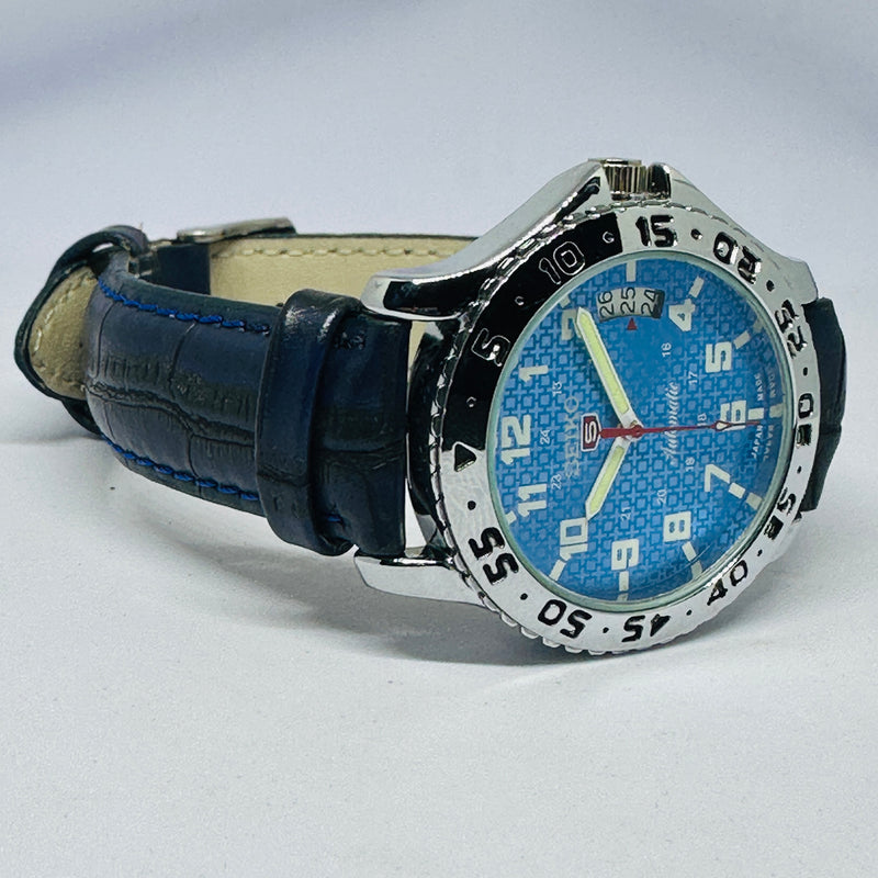 Seiko 5 Sports Automatic Watch – Refurbished Vintage | Japan-Made Men’s Timepiece