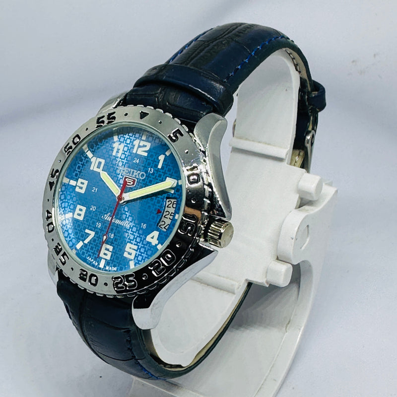 Seiko 5 Sports Automatic Watch – Refurbished Vintage | Japan-Made Men’s Timepiece