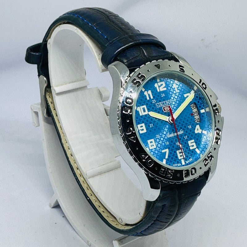 Seiko 5 Sports Automatic Watch – Refurbished Vintage | Japan-Made Men’s Timepiece