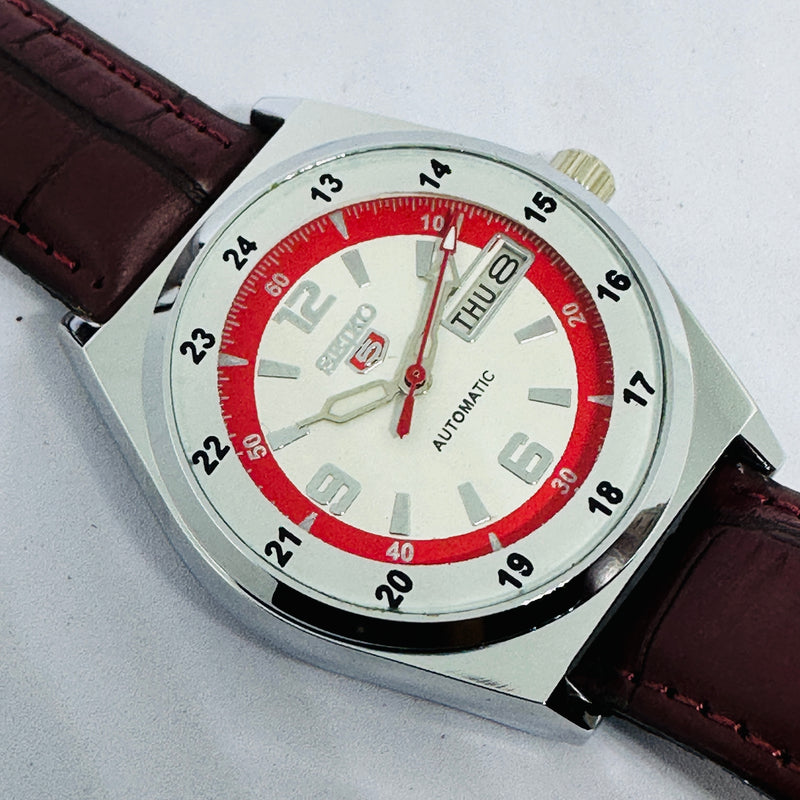 Seiko 5 Automatic Men’s Watch – Vintage Japan Model | Restored & Ready to Wear