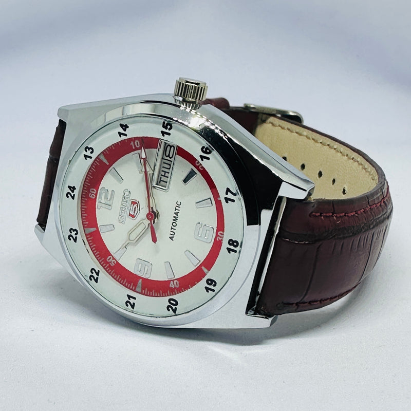 Seiko 5 Automatic Men’s Watch – Vintage Japan Model | Restored & Ready to Wear