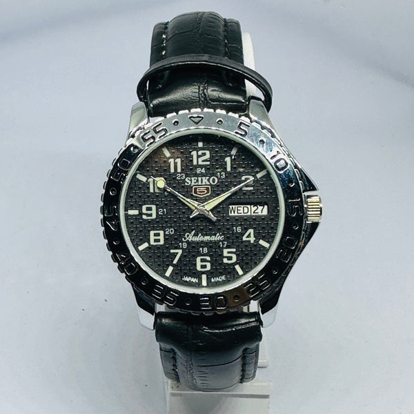 Seiko 5 Sports Automatic Watch – Refurbished Vintage | Japan-Made Men’s Timepiece