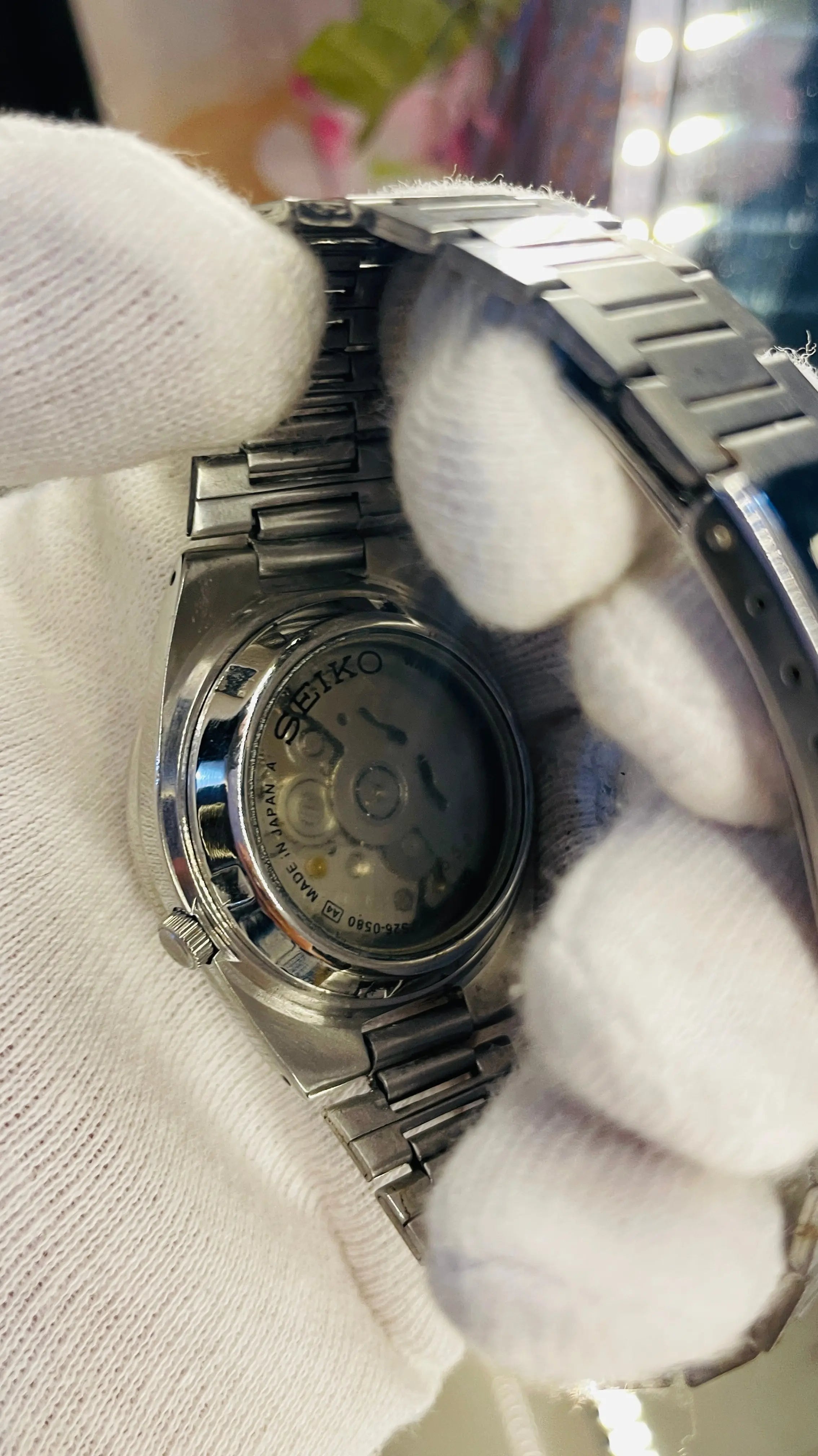 Seiko 5 Automatic Yellow Dial Transparent Caseback – Original Japan Movement National Watches