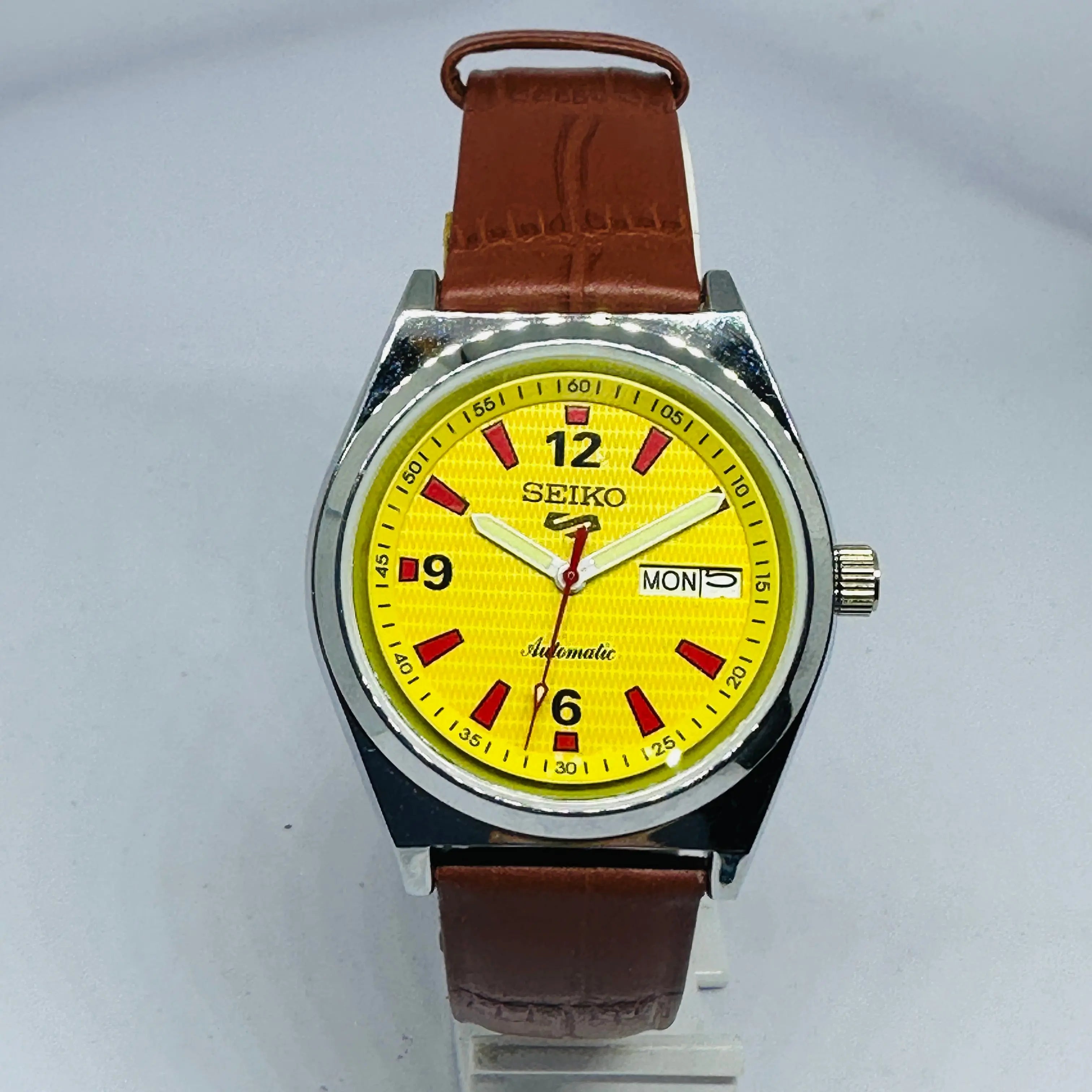 Seiko 5 Automatic Men’s Watch – Vintage Japan Model | Restored & Ready to Wear National Watches