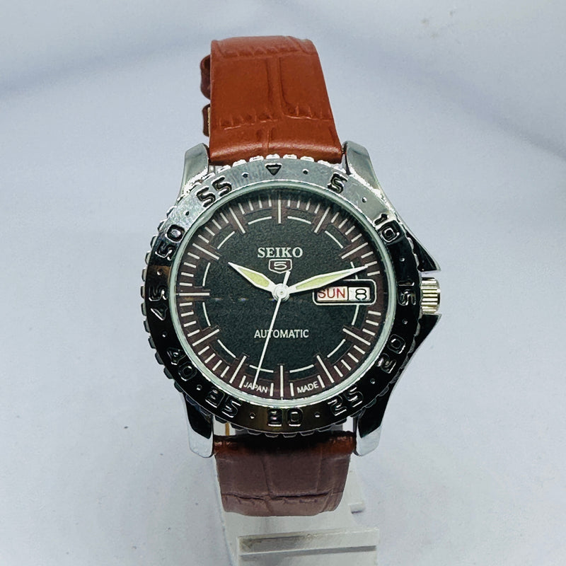 Seiko 5 Sports Automatic Watch – Refurbished Vintage | Japan-Made Men’s Timepiece