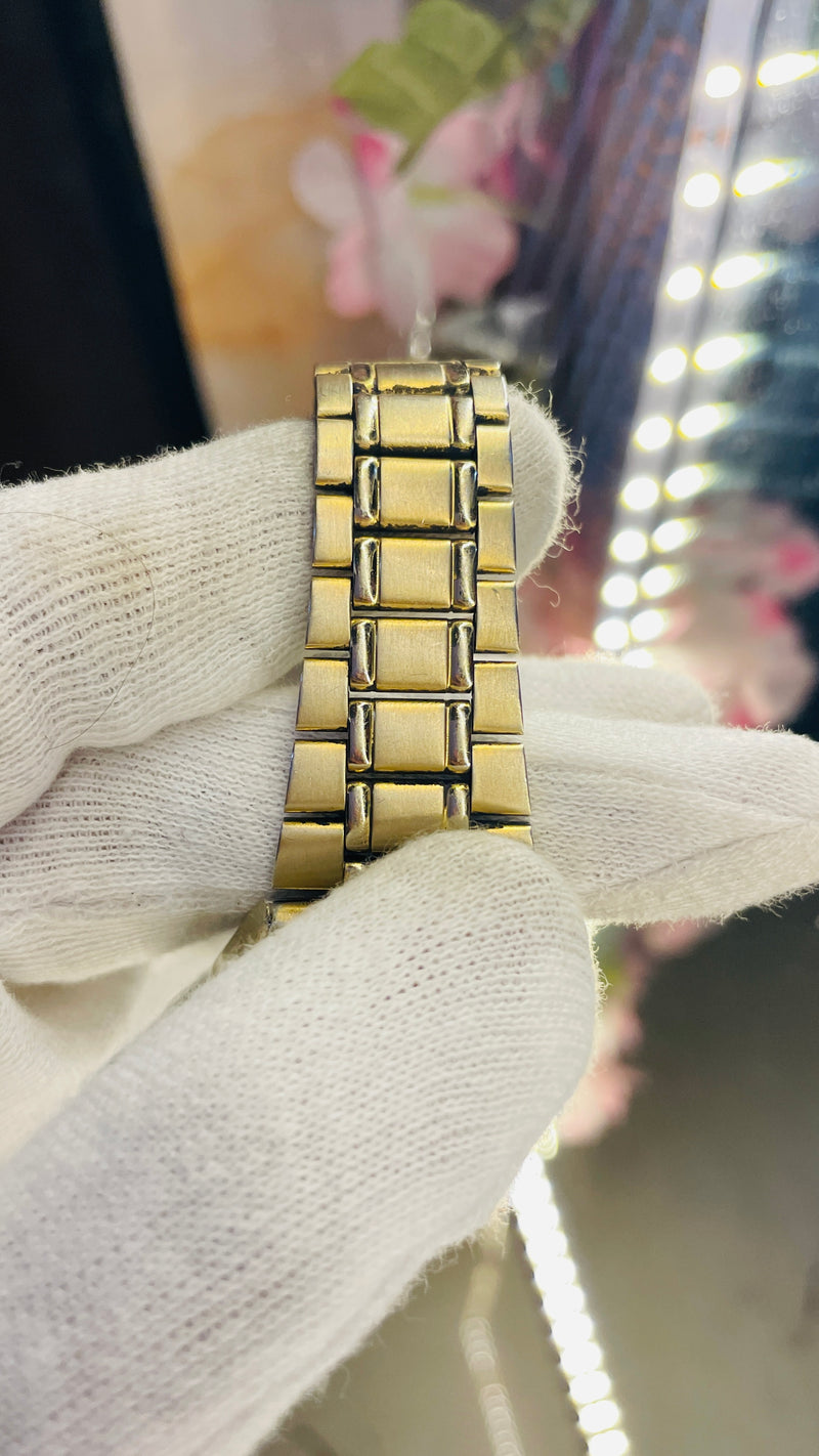 Rare Seiko 5 Automatic Golden Dial Transparent Back – Refurbished Japan Model