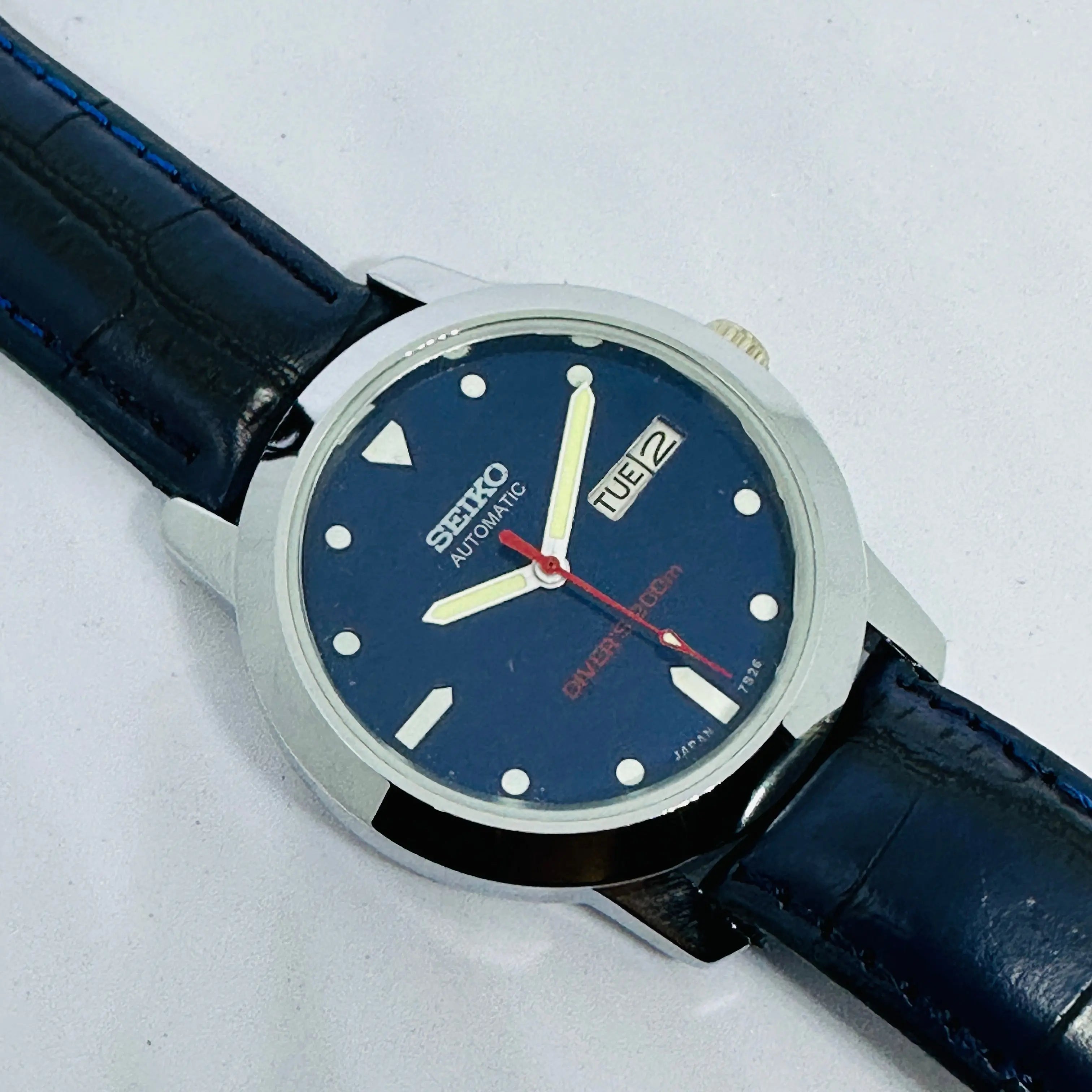 Seiko 5 Automatic Men’s Watch – Vintage Japan Model | Restored & Ready to Wear National Watches
