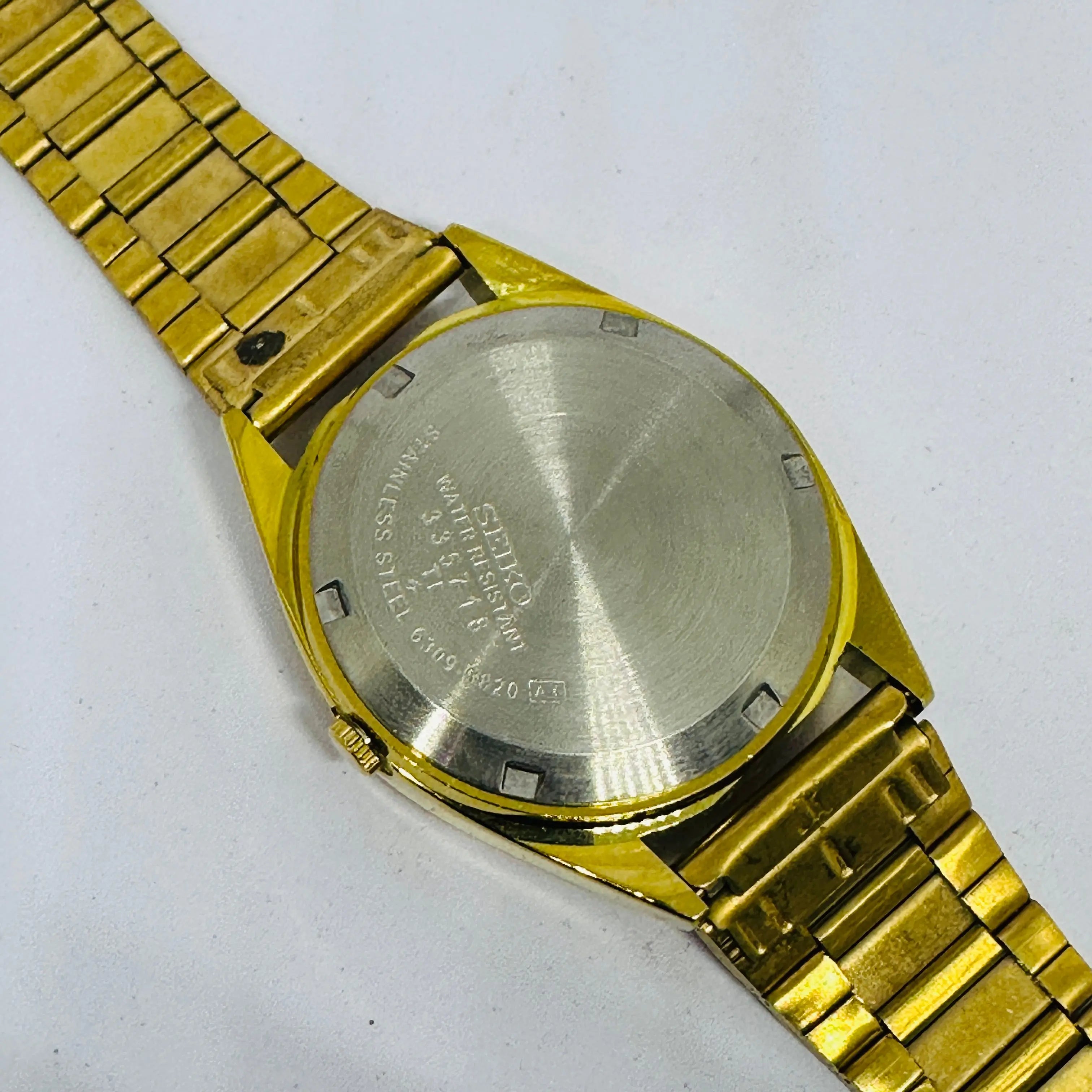 Seiko 5 Automatic Men’s Watch – Vintage Japan Model | Restored & Ready to Wear National Watches