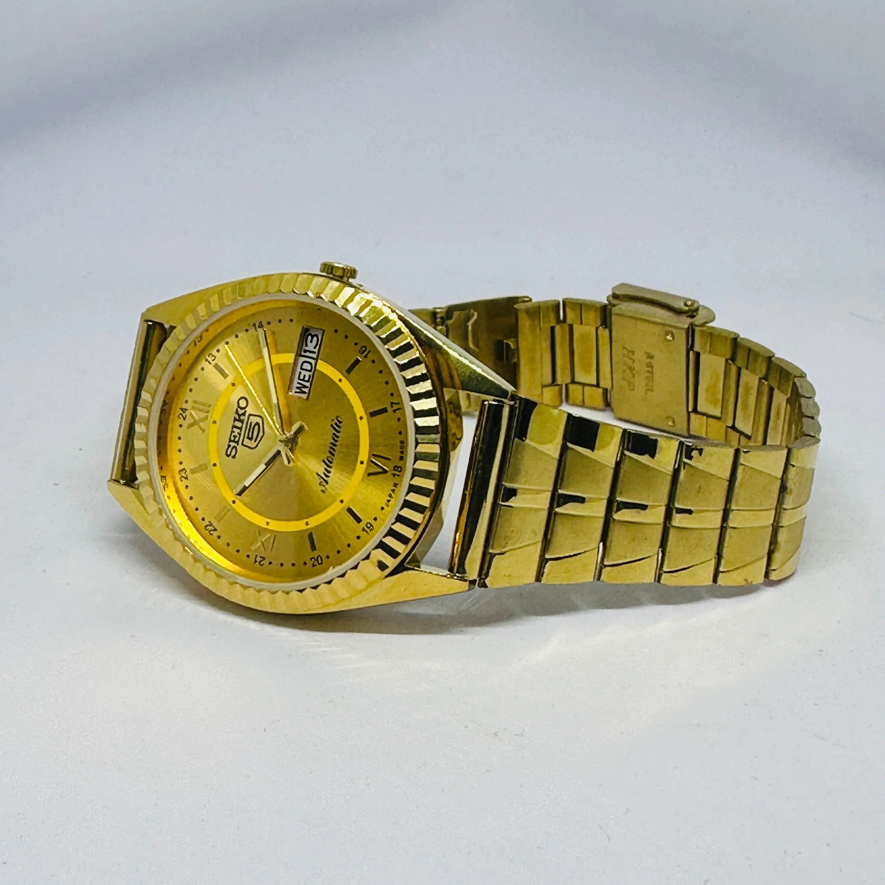 Seiko 5 Automatic Men’s Watch – Vintage Japan Model | Restored & Ready to Wear National Watches