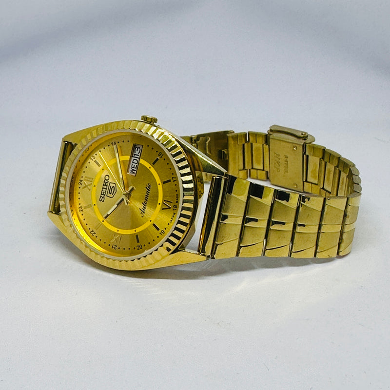 Seiko 5 Automatic Men’s Watch – Vintage Japan Model | Restored & Ready to Wear