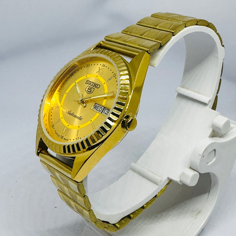 Seiko 5 Automatic Men’s Watch – Vintage Japan Model | Restored & Ready to Wear