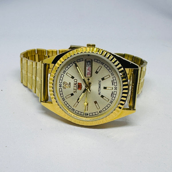 Seiko 5 Automatic Men’s Watch – Vintage Japan Model | Restored & Ready to Wear